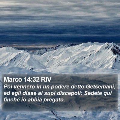 Marco 14:32 RIV Bible Verse Image