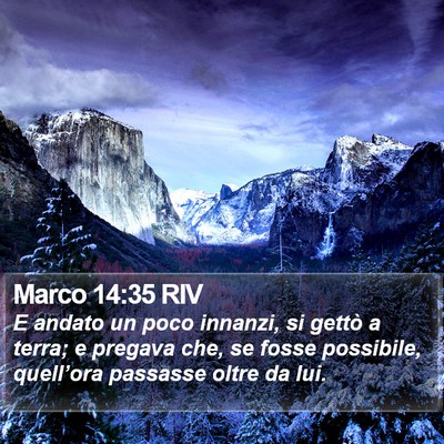 Marco 14:35 RIV Bible Verse Image