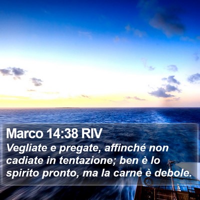 Marco 14:38 RIV Bible Verse Image