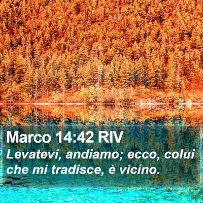 Marco 14:42 RIV Bible Verse Image