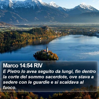 Marco 14:54 RIV Bible Verse Image
