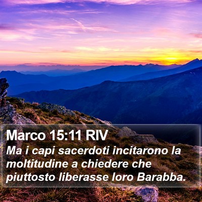 Marco 15:11 RIV Bible Verse Image