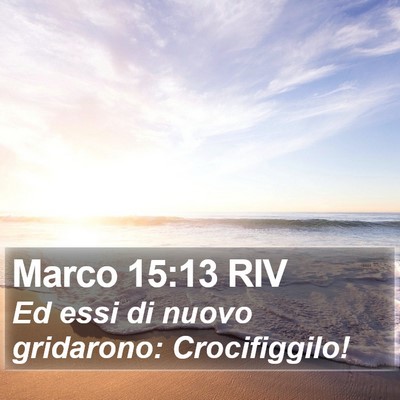 Marco 15:13 RIV Bible Verse Image
