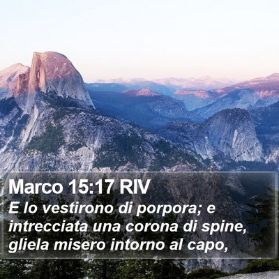 Marco 15:17 RIV Bible Verse Image