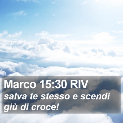 Marco 15:30 RIV Bible Verse Image