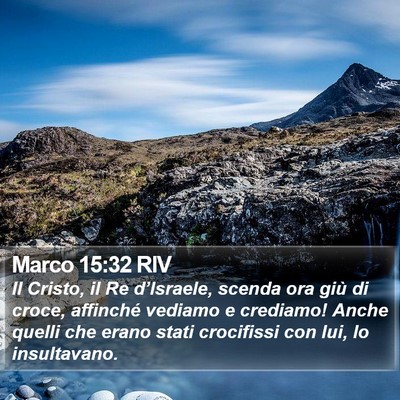 Marco 15:32 RIV Bible Verse Image