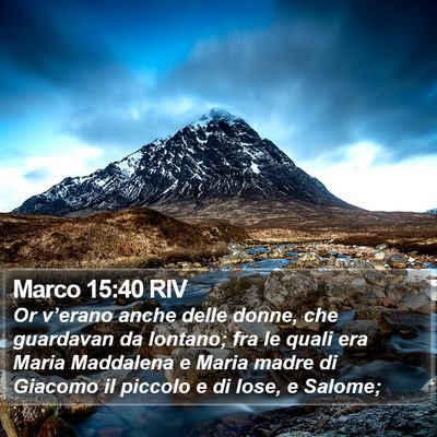 Marco 15:40 RIV Bible Verse Image