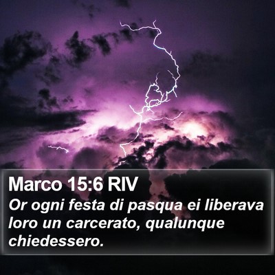 Marco 15:6 RIV Bible Verse Image