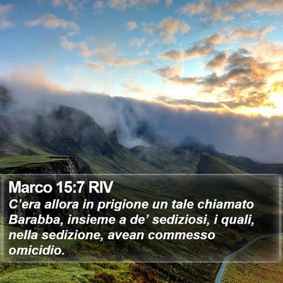 Marco 15:7 RIV Bible Verse Image