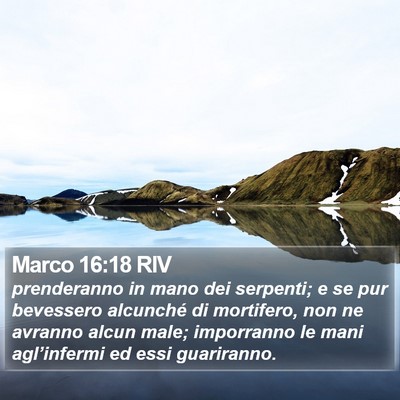 Marco 16:18 RIV Bible Verse Image