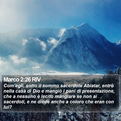 Marco 2:26 RIV Bible Verse Image