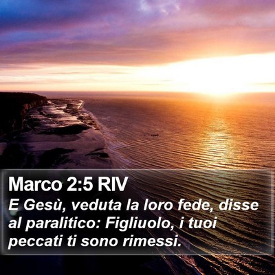 Marco 2:5 RIV Bible Verse Image