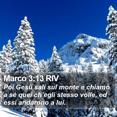 Marco 3:13 RIV Bible Verse Image