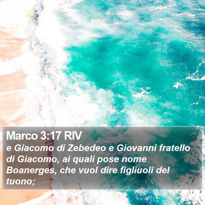 Marco 3:17 RIV Bible Verse Image