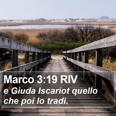 Marco 3:19 RIV Bible Verse Image