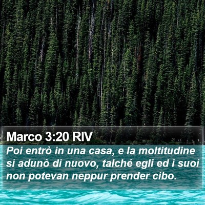 Marco 3:20 RIV Bible Verse Image