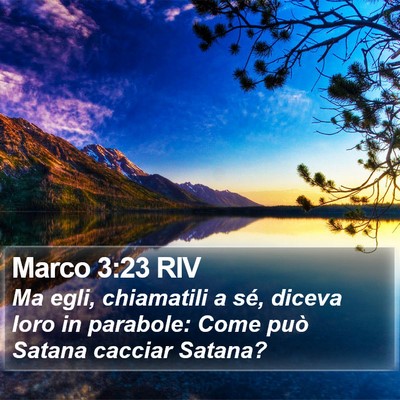 Marco 3:23 RIV Bible Verse Image