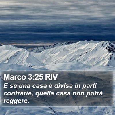 Marco 3:25 RIV Bible Verse Image