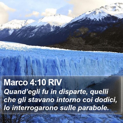 Marco 4:10 RIV Bible Verse Image