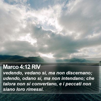 Marco 4:12 RIV Bible Verse Image