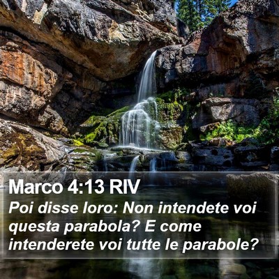 Marco 4:13 RIV Bible Verse Image