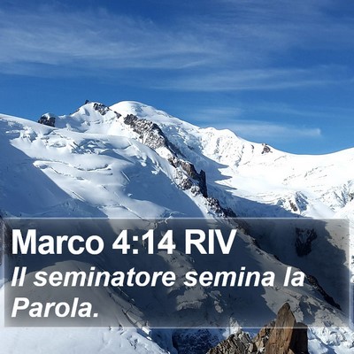Marco 4:14 RIV Bible Verse Image