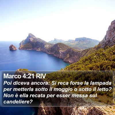 Marco 4:21 RIV Bible Verse Image