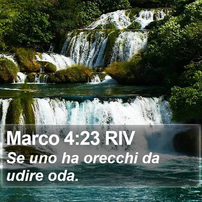 Marco 4:23 RIV Bible Verse Image