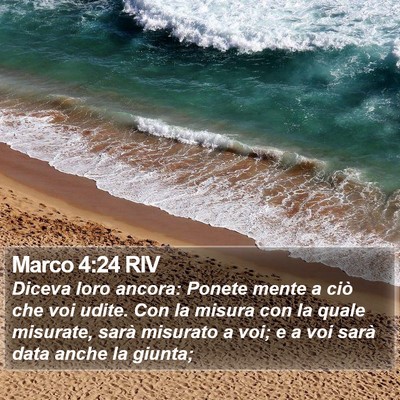 Marco 4:24 RIV Bible Verse Image
