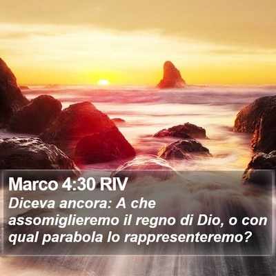 Marco 4:30 RIV Bible Verse Image