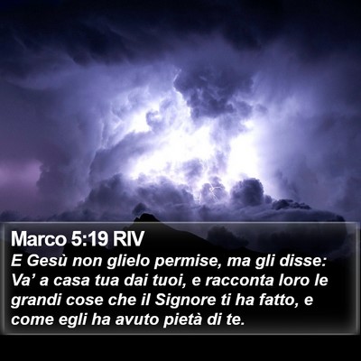 Marco 5:19 RIV Bible Verse Image