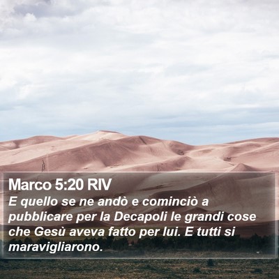Marco 5:20 RIV Bible Verse Image