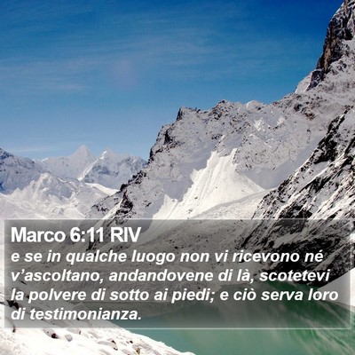 Marco 6:11 RIV Bible Verse Image