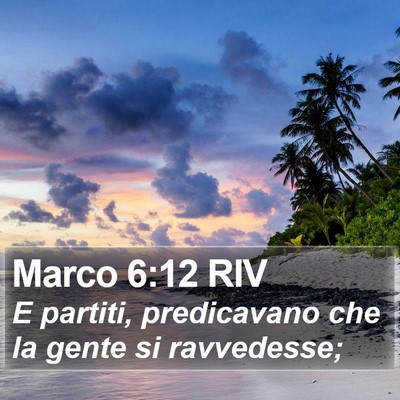 Marco 6:12 RIV Bible Verse Image