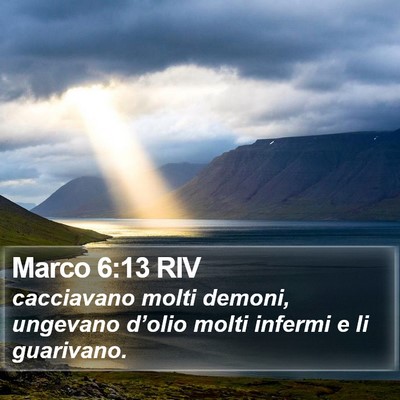 Marco 6:13 RIV Bible Verse Image