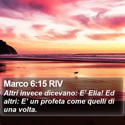 Marco 6:15 RIV Bible Verse Image