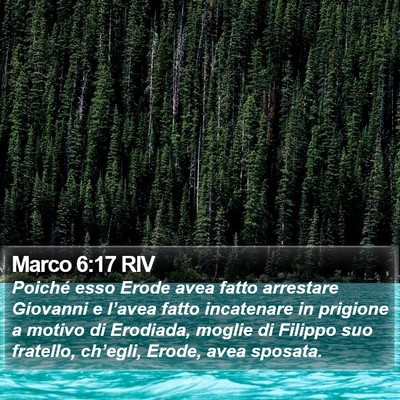 Marco 6:17 RIV Bible Verse Image