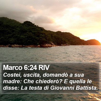 Marco 6:24 RIV Bible Verse Image