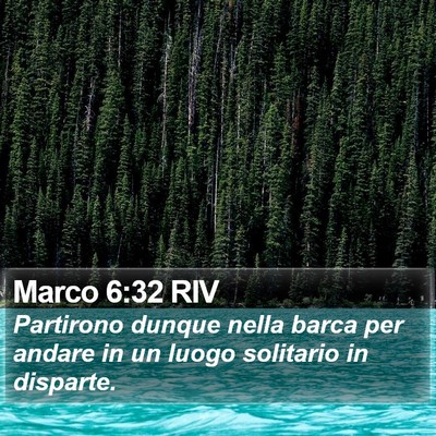 Marco 6:32 RIV Bible Verse Image