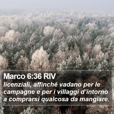 Marco 6:36 RIV Bible Verse Image
