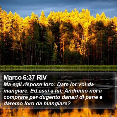 Marco 6:37 RIV Bible Verse Image