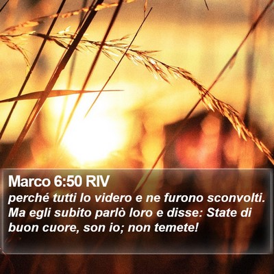 Marco 6:50 RIV Bible Verse Image