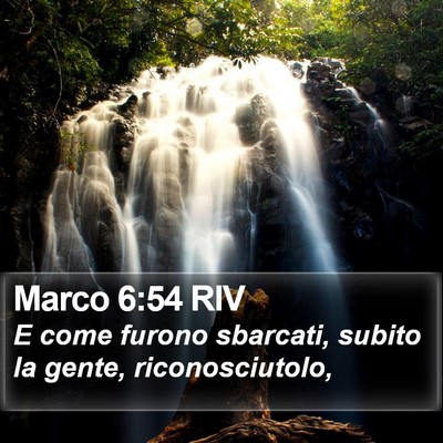 Marco 6:54 RIV Bible Verse Image
