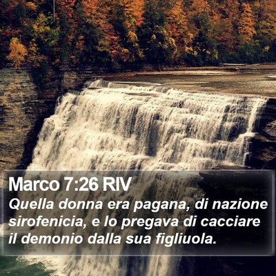 Marco 7:26 RIV Bible Verse Image