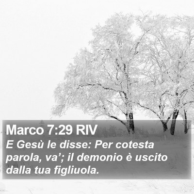 Marco 7:29 RIV Bible Verse Image
