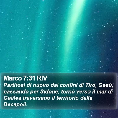 Marco 7:31 RIV Bible Verse Image