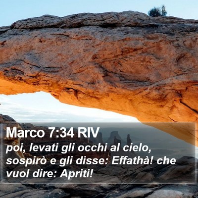 Marco 7:34 RIV Bible Verse Image