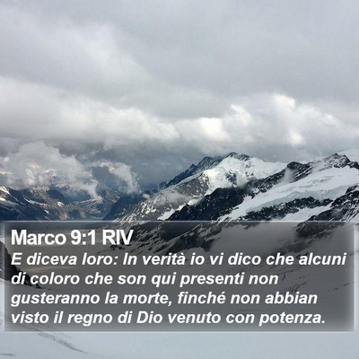 Marco 9:1 RIV Bible Verse Image