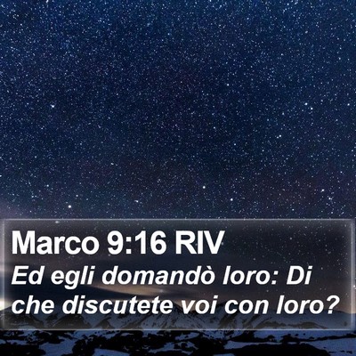Marco 9:16 RIV Bible Verse Image