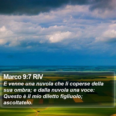 Marco 9:7 RIV Bible Verse Image